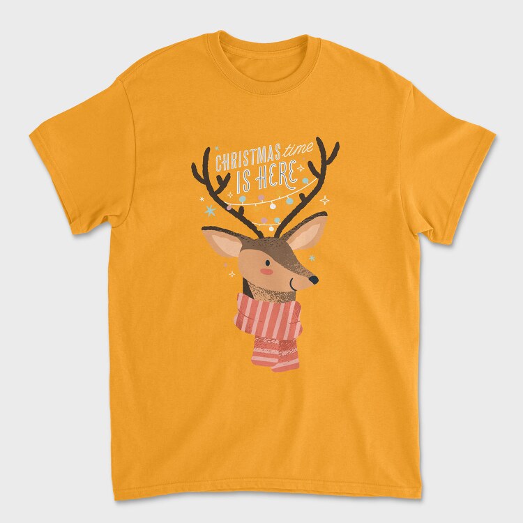 Reindeer Christmas 05, Tricou Barbati (Unisex)