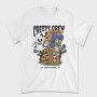 Retro Ghost Halloween Creepy Crew, Tricou Barbati (Unisex)