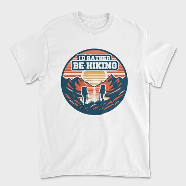 Retro Hiking Be Hiking Adventure, Tricou Barbati (Unisex)