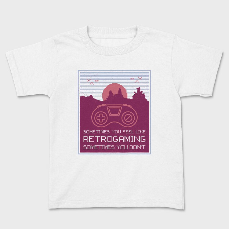 Retrogaming, Tricou Copii