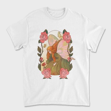 Rose Fairy Character Fairy Tale, Tricou Barbati (Unisex)