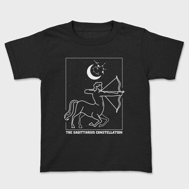 Sagittarius Zodiac Constellation, Tricou Copii