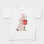 Santa Bunny Gift, Tricou Copii