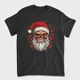 Santa Claus Skull, Tricou Barbati (Unisex)