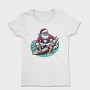 Santa Claus Surfing, Tricou Femei