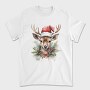 Santa Deer Christmas Tote, Tricou Barbati (Unisex)