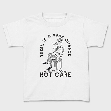 Sarcastic Fox I Don T Care, Tricou Copii
