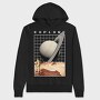 Saturn Planet Vaporwave Explore, Hanorac Oversize Barbati (Unisex)