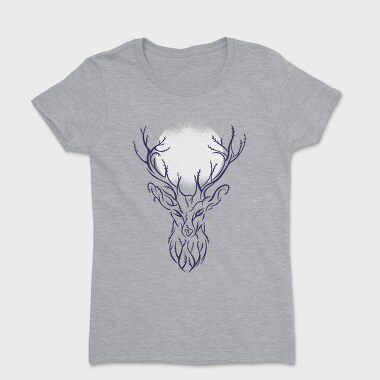 Tree Deer Branches, Tricou Femei