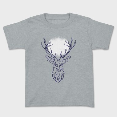 Tree Deer Branches, Tricou Copii