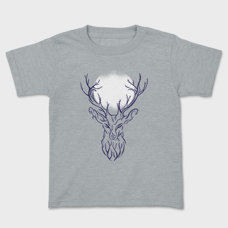 Tree Deer Branches, Tricou Copii