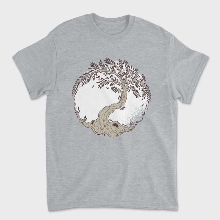 Tree Of Life Illustration, Tricou Barbati (Unisex)