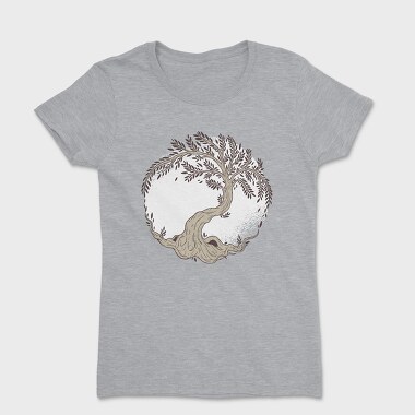 Tree Of Life Illustration, Tricou Femei