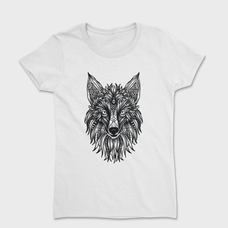 Tribal Fox 001, Tricou Femei