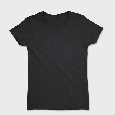 Chinese Dragon Illustration, Tricou Femei