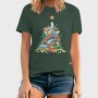 Fish Christmas Tree, Tricou Barbati (Unisex)