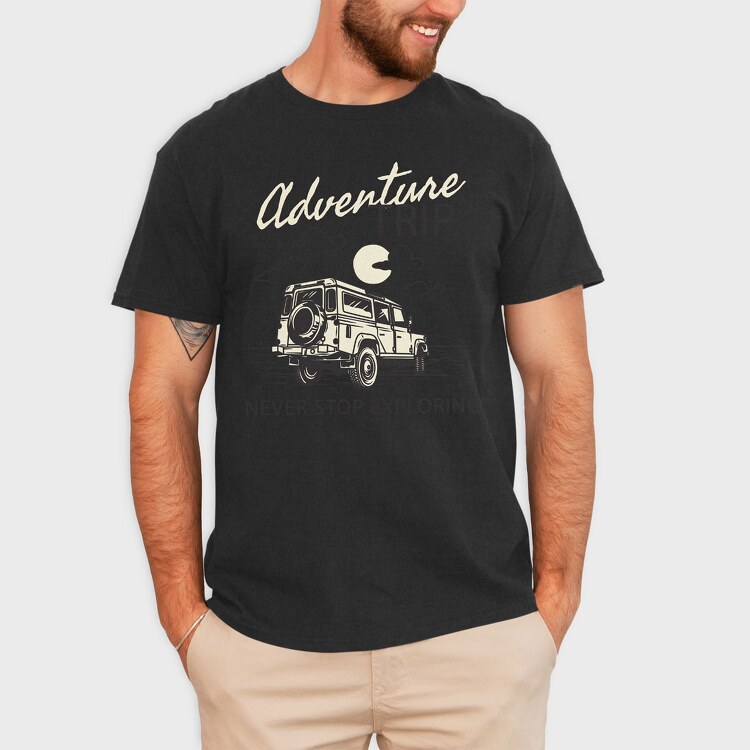 Adventure Trip, Tricou Barbati (Unisex)