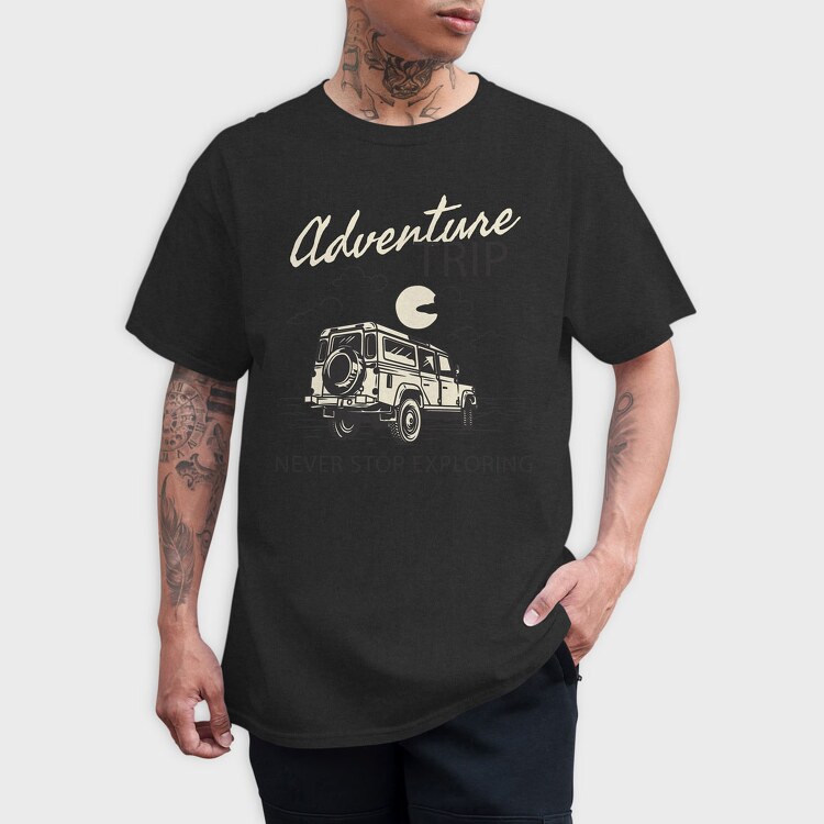 Adventure Trip, Tricou Barbati (Unisex)