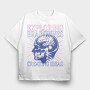 Anatomical Brainwaves Xray Head, Tricou Oversize Barbati (Unisex)