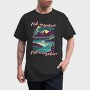 Fish Everywhere Anywhere, Tricou Barbati (Unisex)