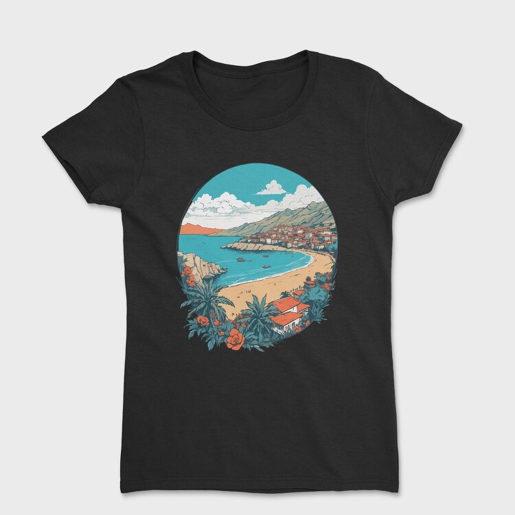 Albania Scenic Landscape, Tricou Femei