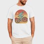 Man In Mountain Bike, Tricou Barbati (Unisex)