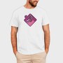 Vaporwave Wolf, Tricou Barbati (Unisex)