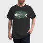 Fish Skeleton, Tricou Barbati (Unisex)