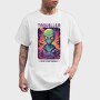 Colorful Alien Traveler Trend, Tricou Barbati (Unisex)