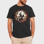 Autumn Cowgirl, Tricou Barbati (Unisex)