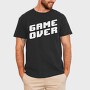 Retro Game Over, Tricou Barbati (Unisex)