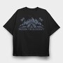 Bushcraft Passion For, Tricou Oversize Barbati (Unisex)