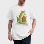 Avocado Cat Avocato, Tricou Barbati (Unisex)