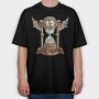 Steampunk Fly Wings, Tricou Oversize Barbati (Unisex)