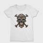 Steampunk Skull Goggles, Tricou Femei