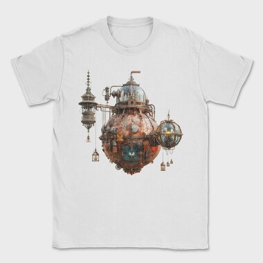 Steampunk Submarine 106021004, Tricou Barbati (Unisex)