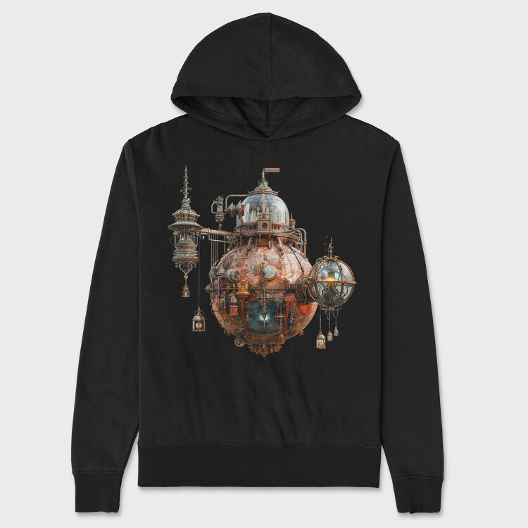 Steampunk Submarine 106021004, Hanorac Oversize Barbati (Unisex)