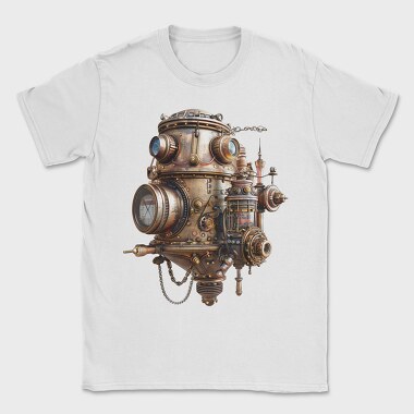Steampunk Submarine Clipart, Tricou Barbati (Unisex)