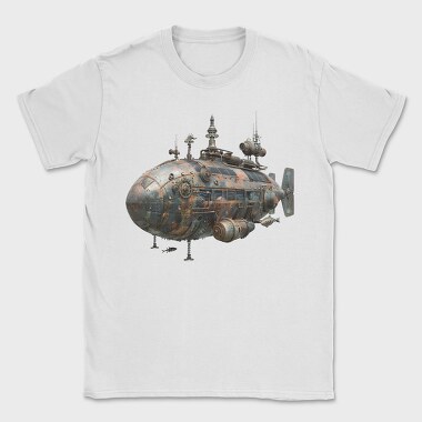 Steampunk Submarine, Tricou Barbati (Unisex)