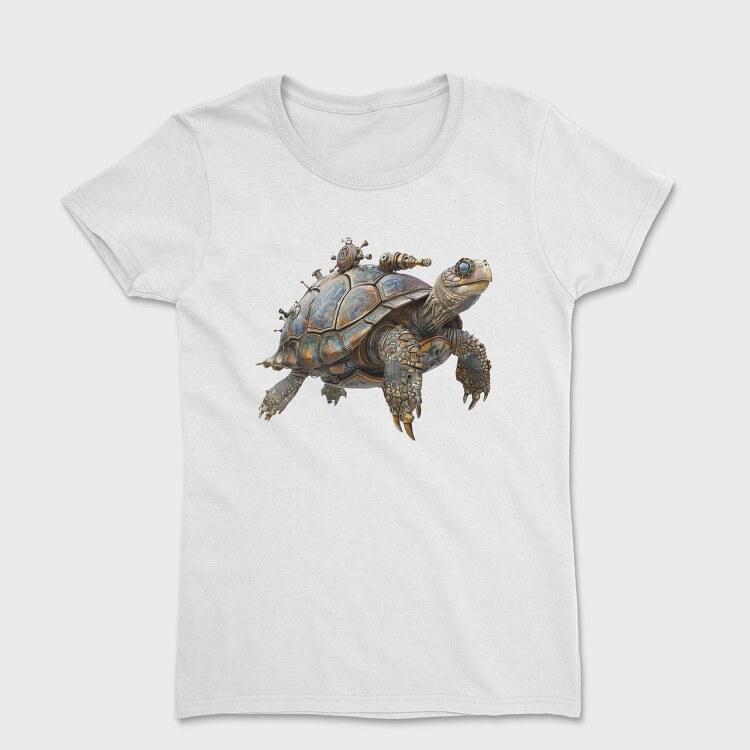 Steampunk Turtle Armor, Tricou Femei