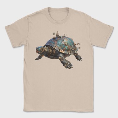 Steampunk Turtle Shell, Tricou Barbati (Unisex)