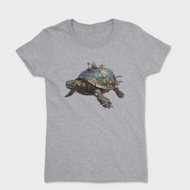 Steampunk Turtle Shell, Tricou Femei