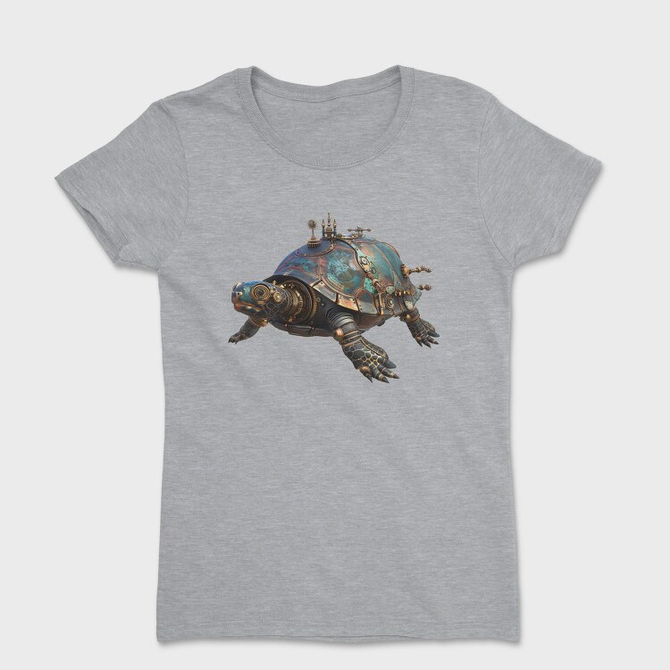 Steampunk Turtle Shell, Tricou Femei