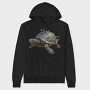 Steampunk Turtle Shell, Hanorac Oversize Barbati (Unisex)