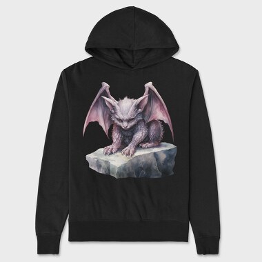 Stone Gargoyle Giant Wing, Hanorac Oversize Barbati (Unisex)