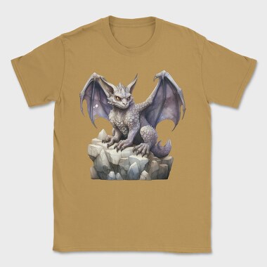 Stone Gargoyle Watcher, Tricou Barbati (Unisex)