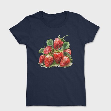 Strawberries Artwork, Tricou Femei