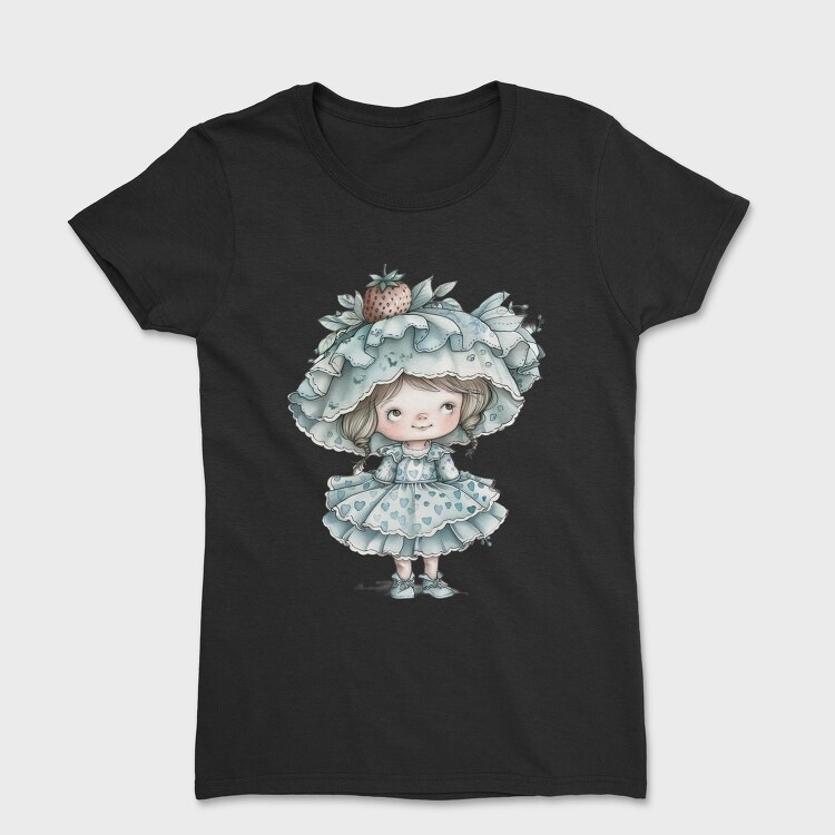 Strawberry Hat Girl, Tricou Femei