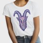 Colorful Goat Head, Tricou Femei