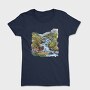 Stream Flowers Mountain, Tricou Femei